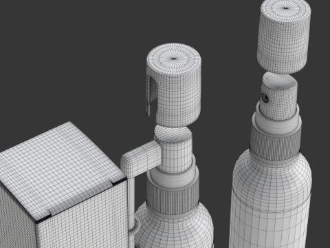 Propolis Spray Bottle 3D Модель