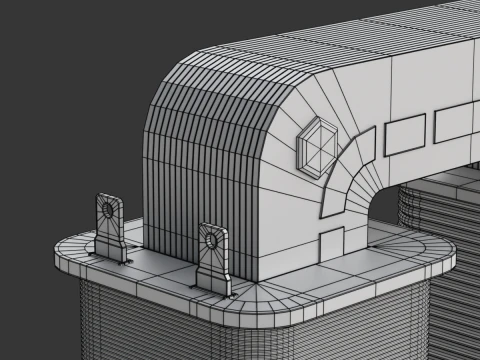 Core Type Transformer for Education 3D Model