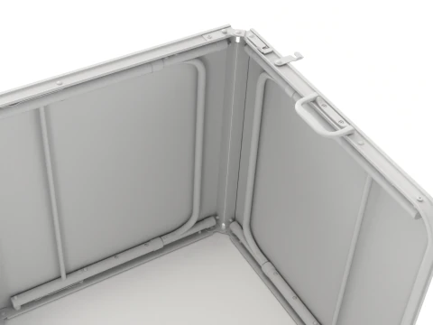 Beer Pong Table and Cups 3D Model