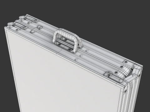 Beer Pong Table and Cups 3D Model