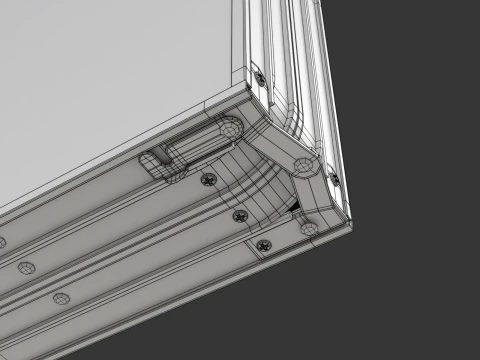 Beer Pong Table and Cups 3D Model