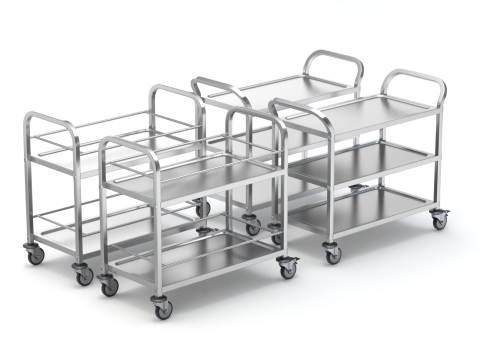 Food Serving Cart-Model 01 3Dモデル