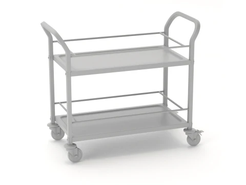 Food Serving Cart-Model 01 3D Model