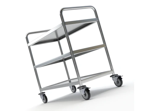 Carrello portavivande modello 02 Modello 3D