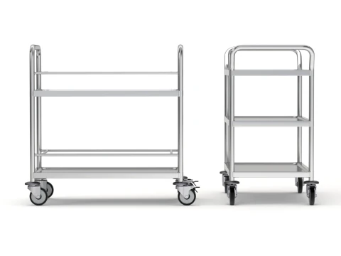 Carrello portavivande modello 02 Modello 3D