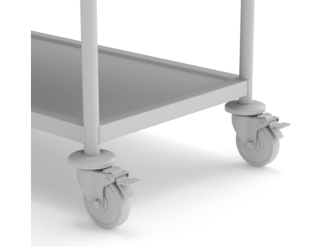 Food Serving Cart-Model 02 Modelo 3D