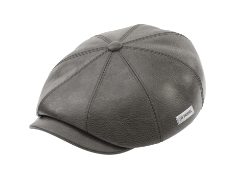 Newsboy Cap Modelo 3D