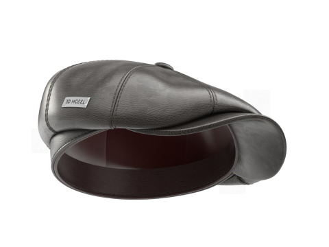 Newsboy Cap Modelo 3D
