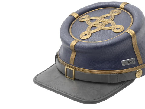 US Civil War Cap 3D Model