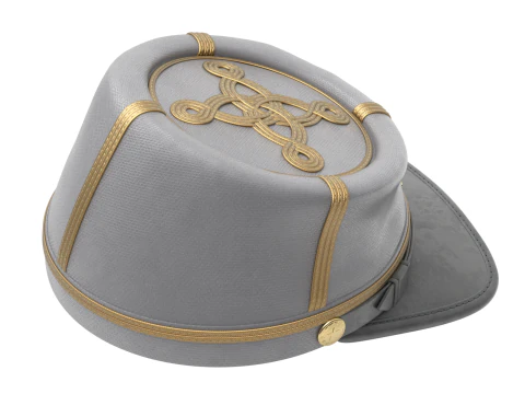 US Civil War Cap 3D Model