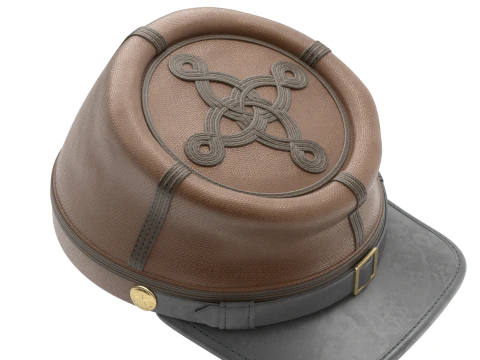 US Civil War Cap 3D Model