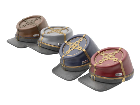 US Civil War Cap 3D Model