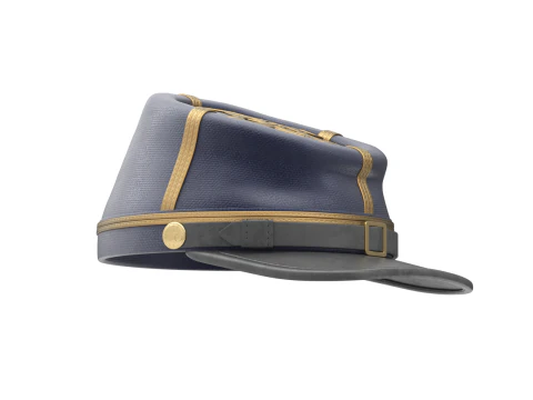 US Civil War Cap 3D Model