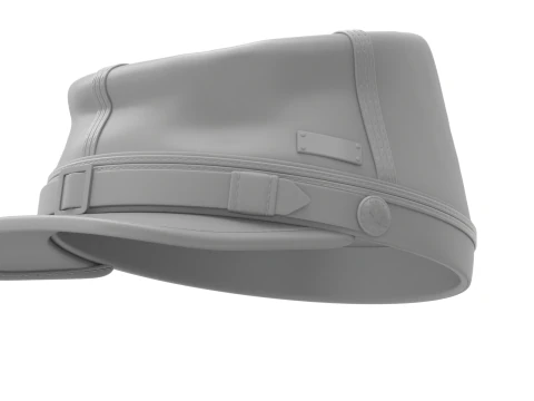 US Civil War Cap 3D Model
