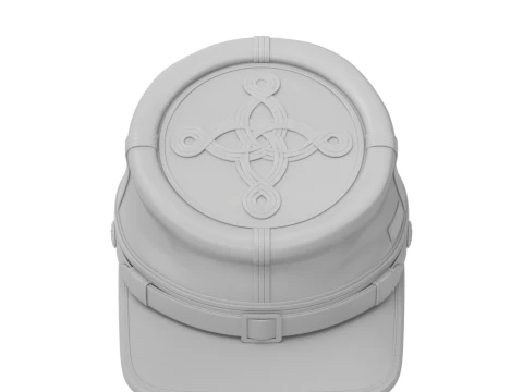 US Civil War Cap 3D Model