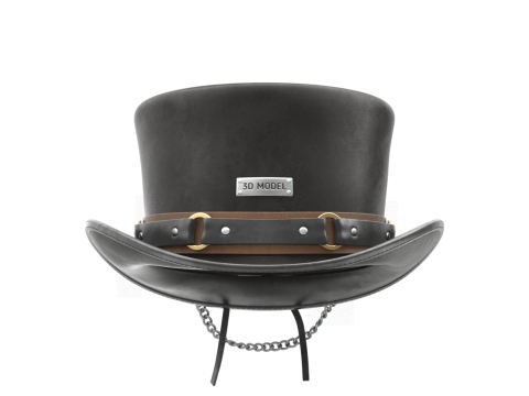Top Hat 3D Model