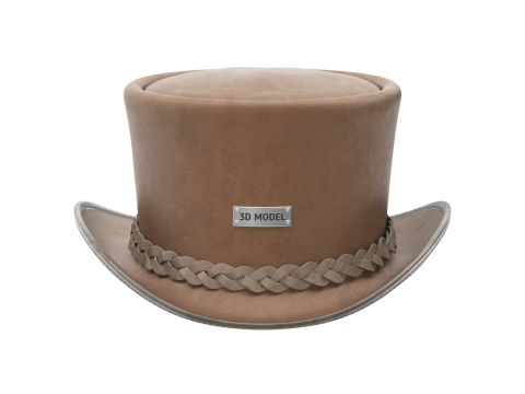 Top Hat 3D Model