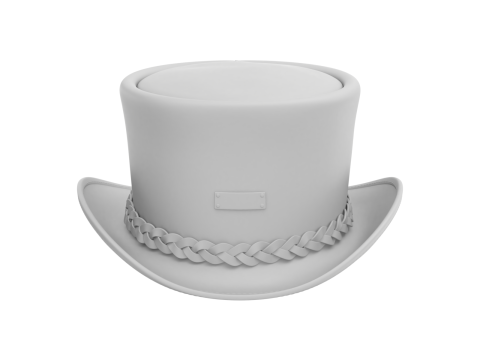 Top Hat 3D Model