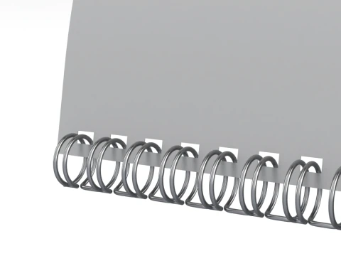 Animated Desk Calendar 3D Model