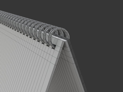 Animated Desk Calendar 3D Модель