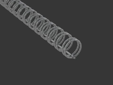 Animated Desk Calendar 3D Model