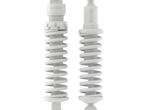 Animated Shock Absorber 3D Model