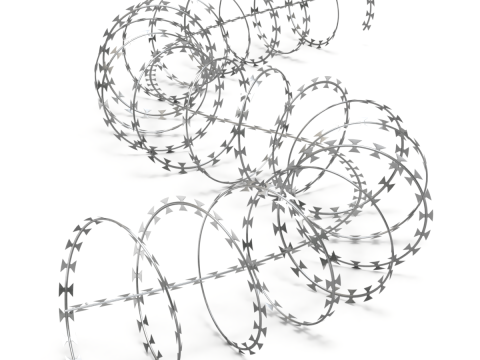 Adaptable Razor Wire 3D-Modell