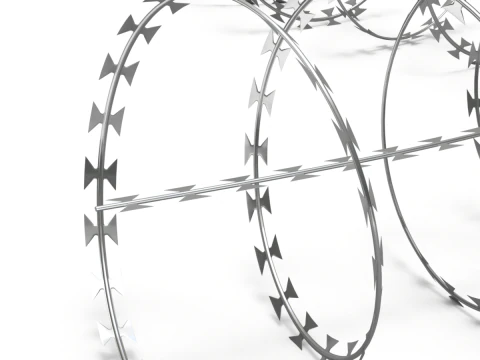 Adaptable Razor Wire 3D Model