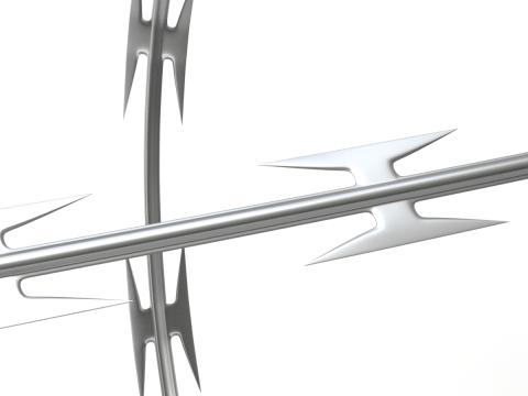 Adaptable Razor Wire 3D-Modell
