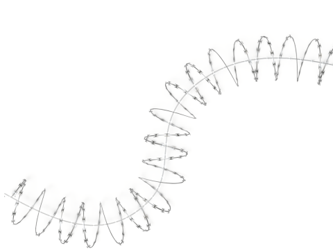 Adaptable Razor Wire 3D-Modell