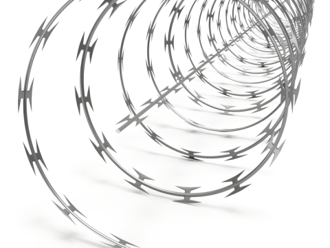 Adaptable Razor Wire 3D-Modell