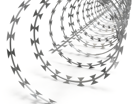 Adaptable Razor Wire 3D-Modell