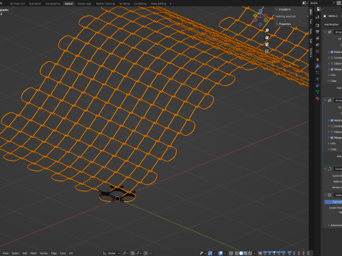 Adaptable Fishnet Modelo 3D