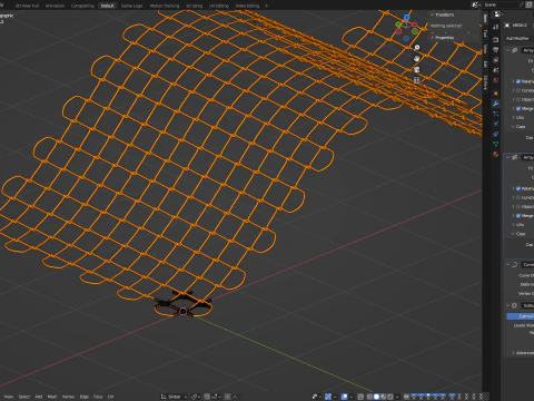 Adaptable Fishnet 3D Model