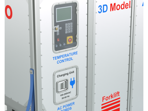Air Cargo Container 3D 모델