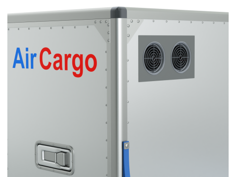 Air Cargo Container 3D 모델