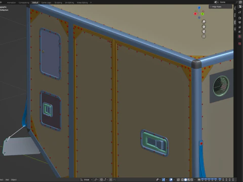 Air Cargo Container 3D Model