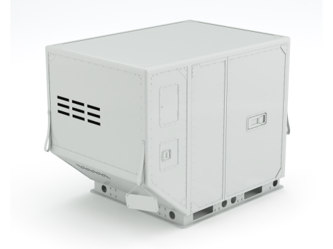 Air Cargo Container 3D 모델