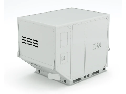 Air Cargo Container 3D Model