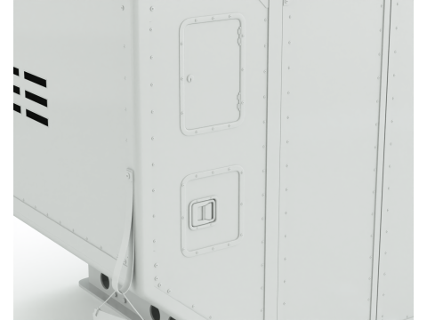 Air Cargo Container 3D 모델