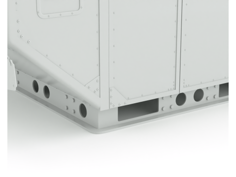 Air Cargo Container 3D 모델