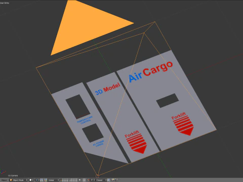 Air Cargo Container 3D Model