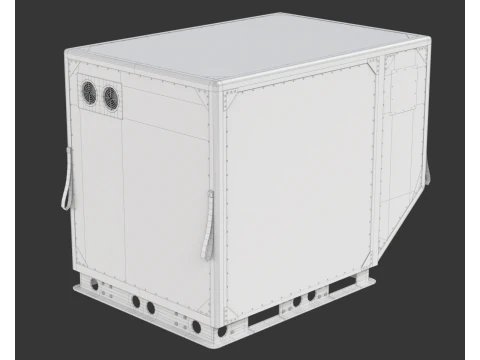 Air Cargo Container 3D Model