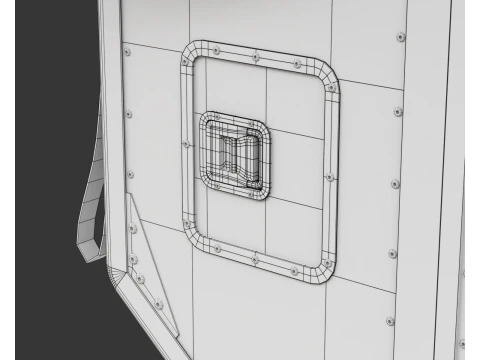 Air Cargo Container 3D Model