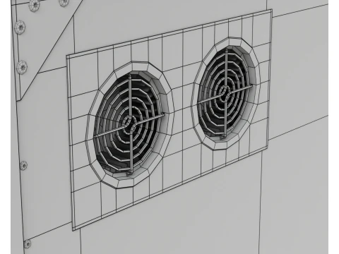 Air Cargo Container 3D Model