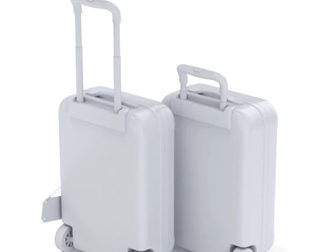 Carrello portabagagli Modello 3D