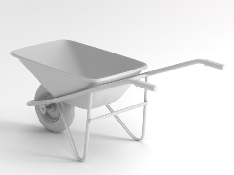 Wheelbarrow Modelo 3D
