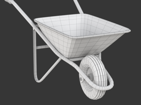 Wheelbarrow Modelo 3D