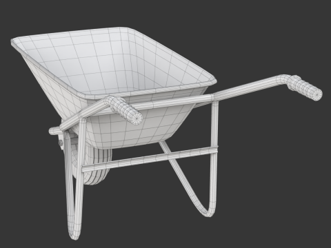 Wheelbarrow Modelo 3D