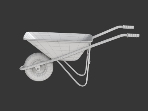 Wheelbarrow Modelo 3D